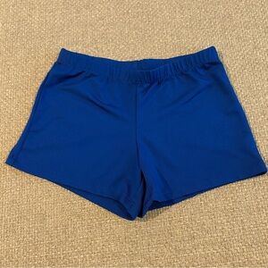 Women's Athletic Blue Shorts